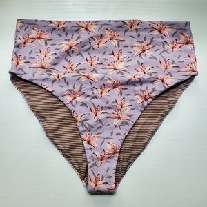 High waist Acacia bikini bottoms